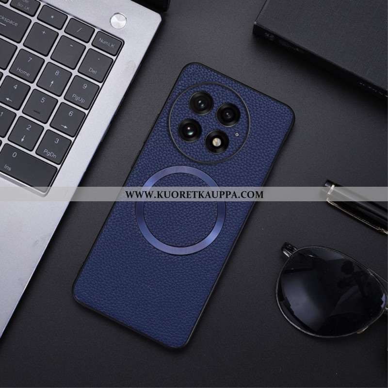Kuori Oneplus 13 Teksturoitu Keinonahka Yhteensopiva Magsafen Kanssa