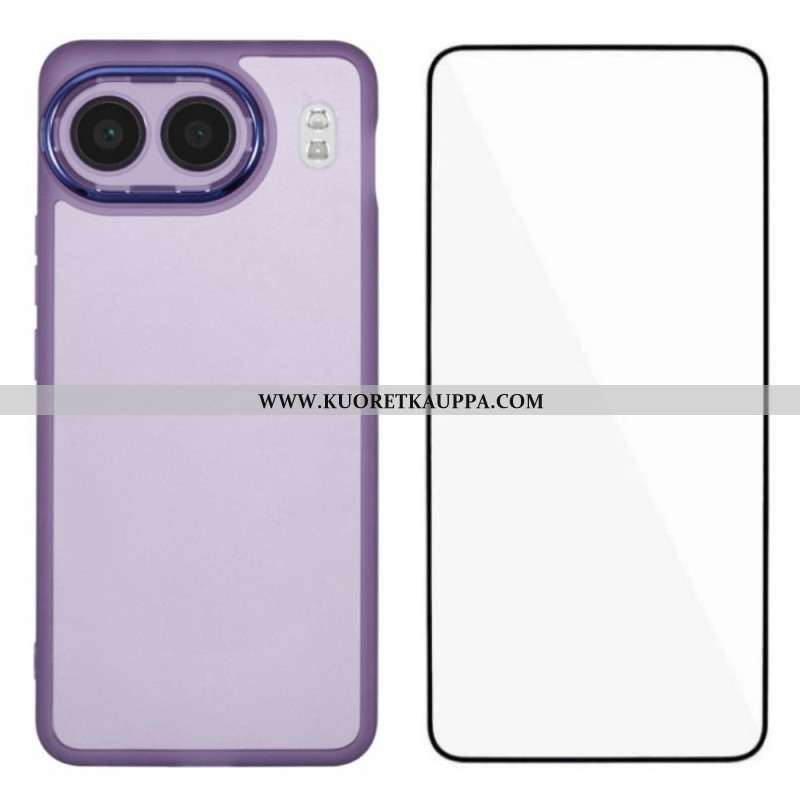 Violetti Läpinäkyvä