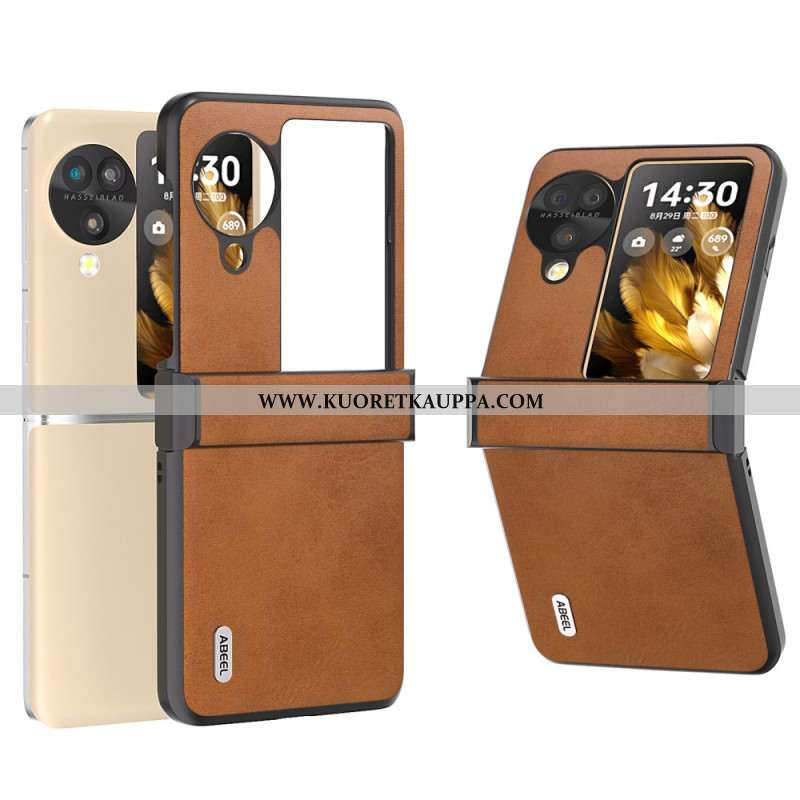 Kuori Oppo Find N3 Flip Abeel-nahkaefekti