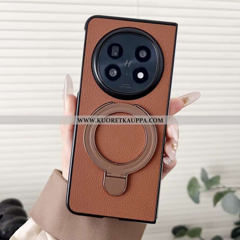 Kuori Oppo Find N5 Keinonahkainen Sormuksen Pidike