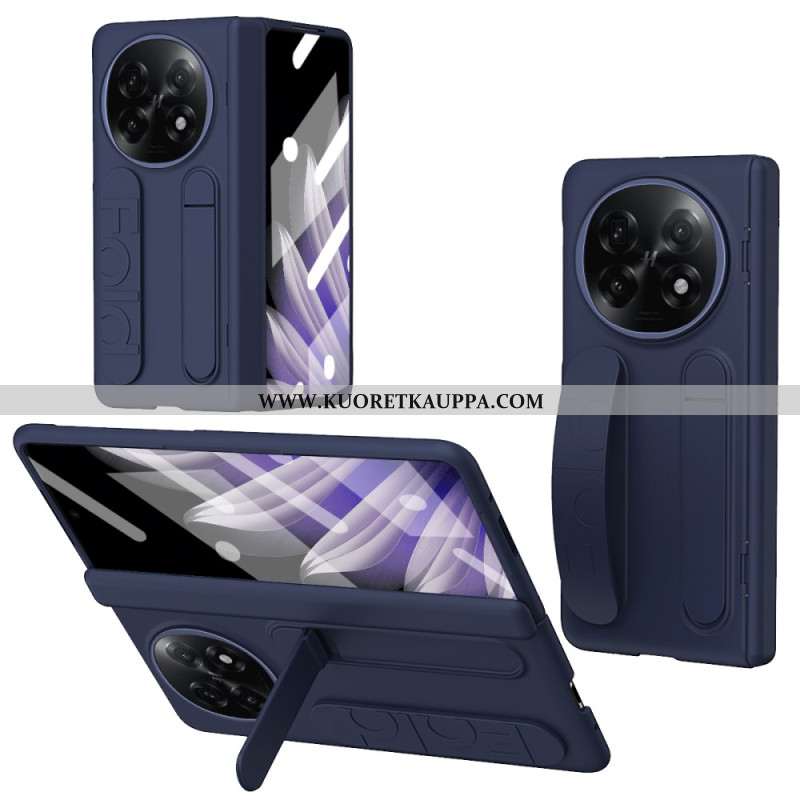 Kuori Oppo Find N5 Täysi Suoja Jalustalla Ja Hihnalla