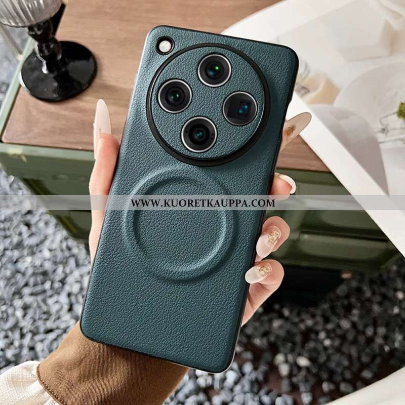 Kuori Oppo Find X8 Pro Magsafe-yhteensopiva Nahkakuvio