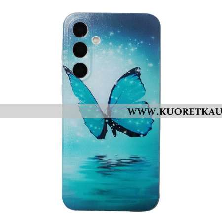 Kuori Samsung Galaxy A17 4g / 5g Sininen Perhonen
