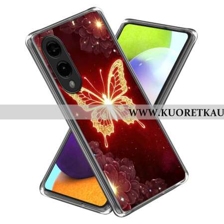 Kuori Samsung Galaxy S25 5g Edge Kultainen Perhonen