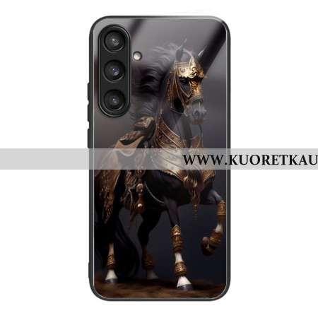 Kuori Samsung Galaxy S25 5g Karkaistusta Lasista Valmistettu Hevonen Suojakuori