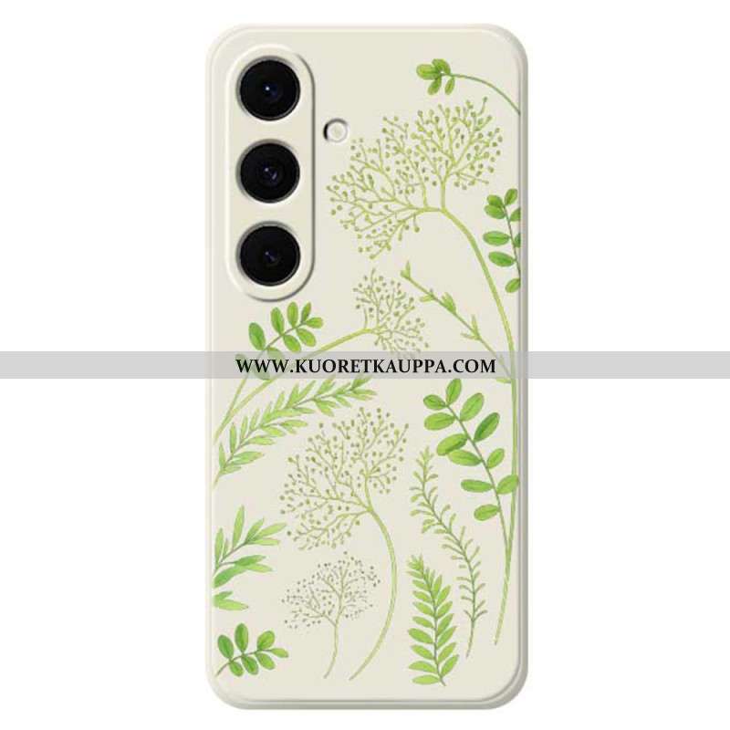 Kuori Samsung Galaxy S25 Fe Lehti-silikoni Suojakuori