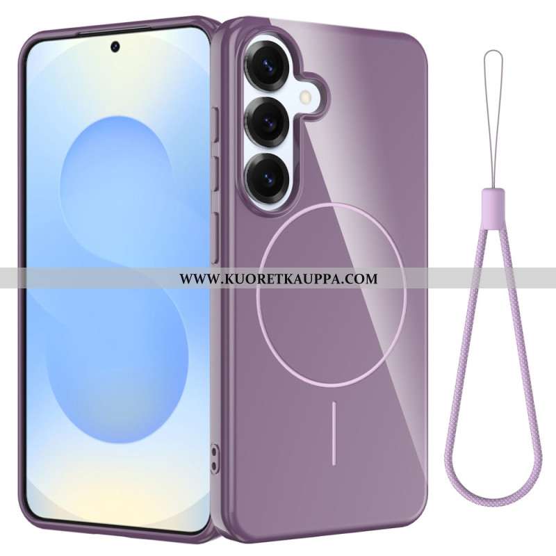 Kuori Samsung Galaxy S25 Fe Yhteensopiva Magsafen Kanssa Rannehihnalla