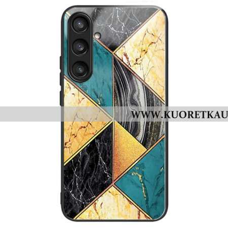 Kuori Samsung Galaxy S25 Plus 5g Karkaistusta Lasista Valmistettu Värillinen Marmori Suojakuori