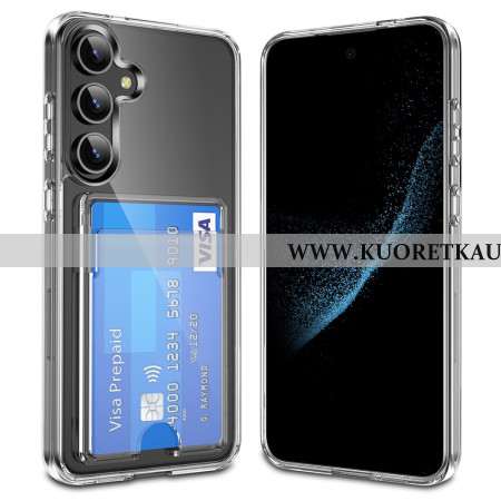 Kuori Samsung Galaxy S25 Plus 5g Kirkas Korttikotelo Suojakuori