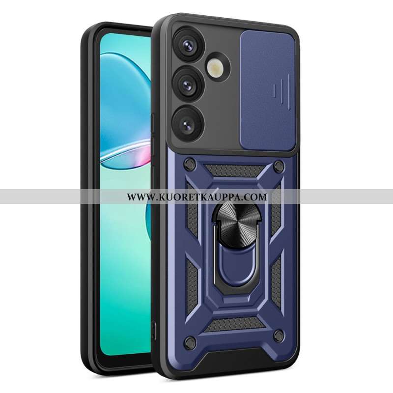 Kuori Samsung Galaxy S25 Plus 5g Pyörivä Kiinnitys Ja Linssinsuoja