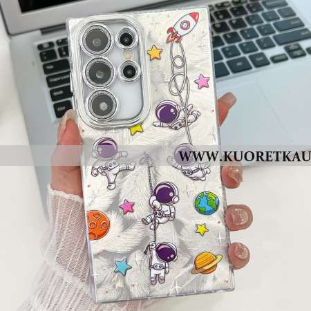 Kuori Samsung Galaxy S25 Ultra 5g Astronautti Linssinsuojalla