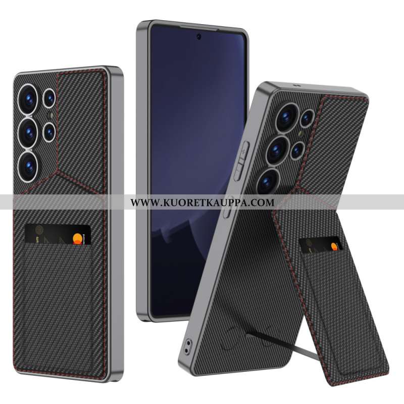 Kuori Samsung Galaxy S25 Ultra 5g Gkk-korttikotelo Ja Jalusta