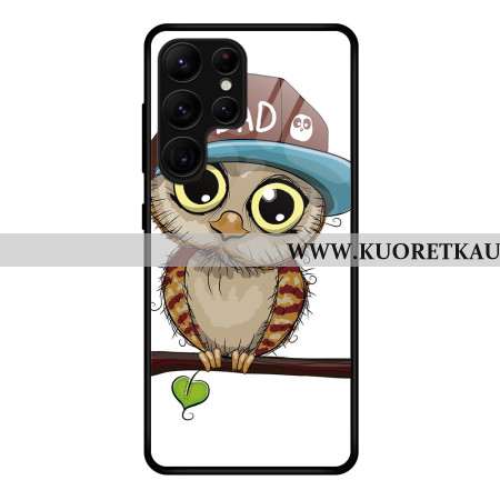 Kuori Samsung Galaxy S25 Ultra 5g Karkaistua Lasia Pöllö