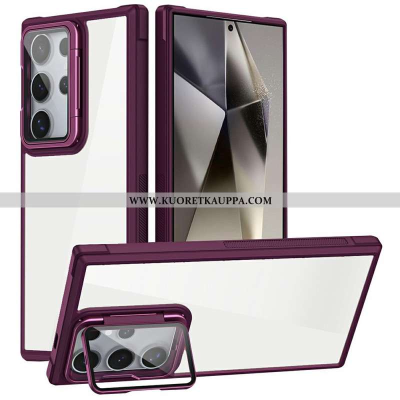 Kuori Samsung Galaxy S25 Ultra 5g Kestävä Sisäänrakennetulla Jalustalla