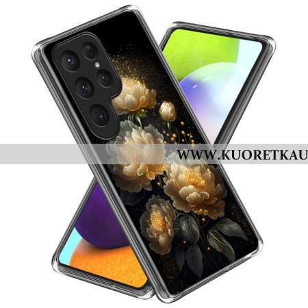 Kuori Samsung Galaxy S25 Ultra 5g Kultainen Pioni Suojakuori