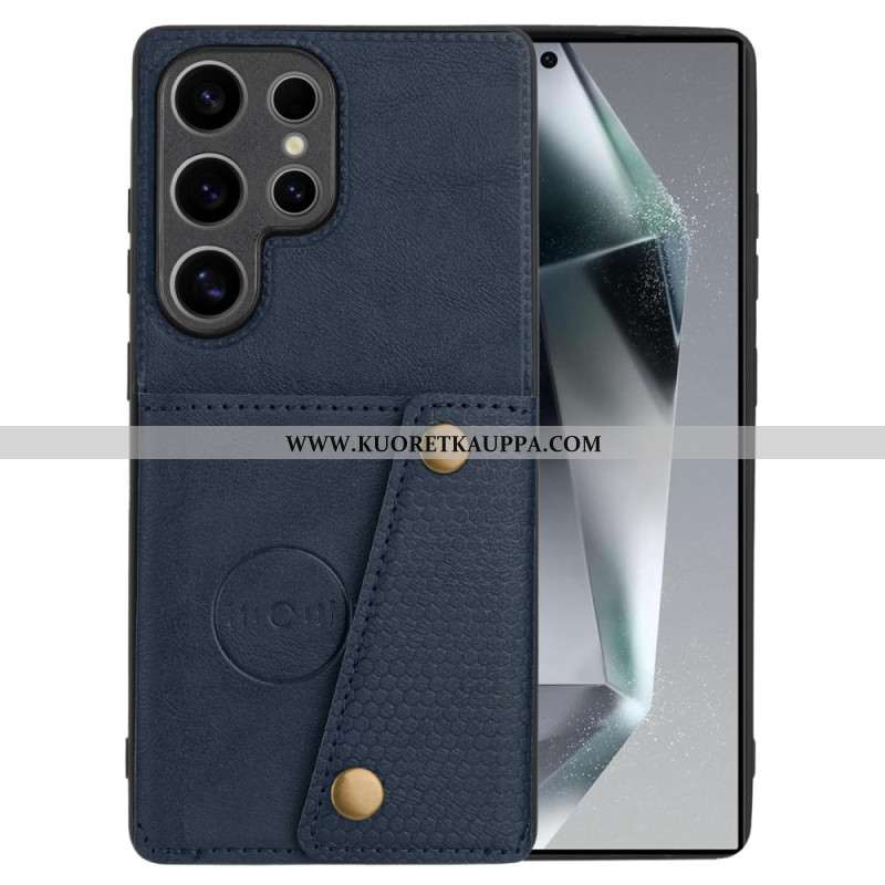 Kuori Samsung Galaxy S25 Ultra 5g Retrotyylinen Korttikotelo