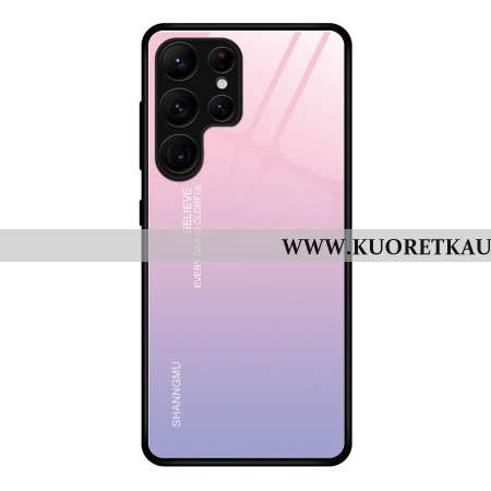 Kuori Samsung Galaxy S25 Ultra 5g Vaaleanpunainen Violetti Liukuvärjäys Suojakuori