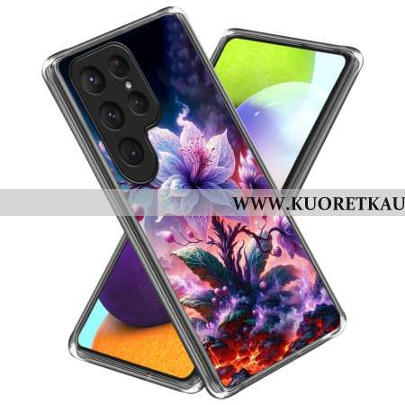 Kuori Samsung Galaxy S25 Ultra 5g Violetit Kukat