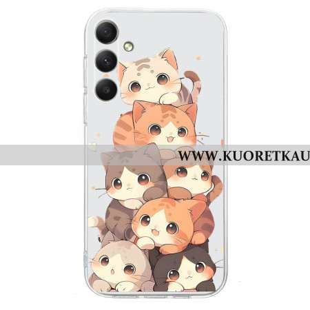 Kuori Samsung Galaxy S26 Useita Kissanpentuja Suojakuori