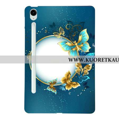 Kuori Samsung Galaxy Tab S10 Fe Plus Ympyrä Ja Perhosia Suojakuori