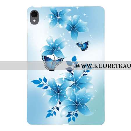 Kuori Samsung Galaxy Tab S11 Pienet Siniset Perhoset