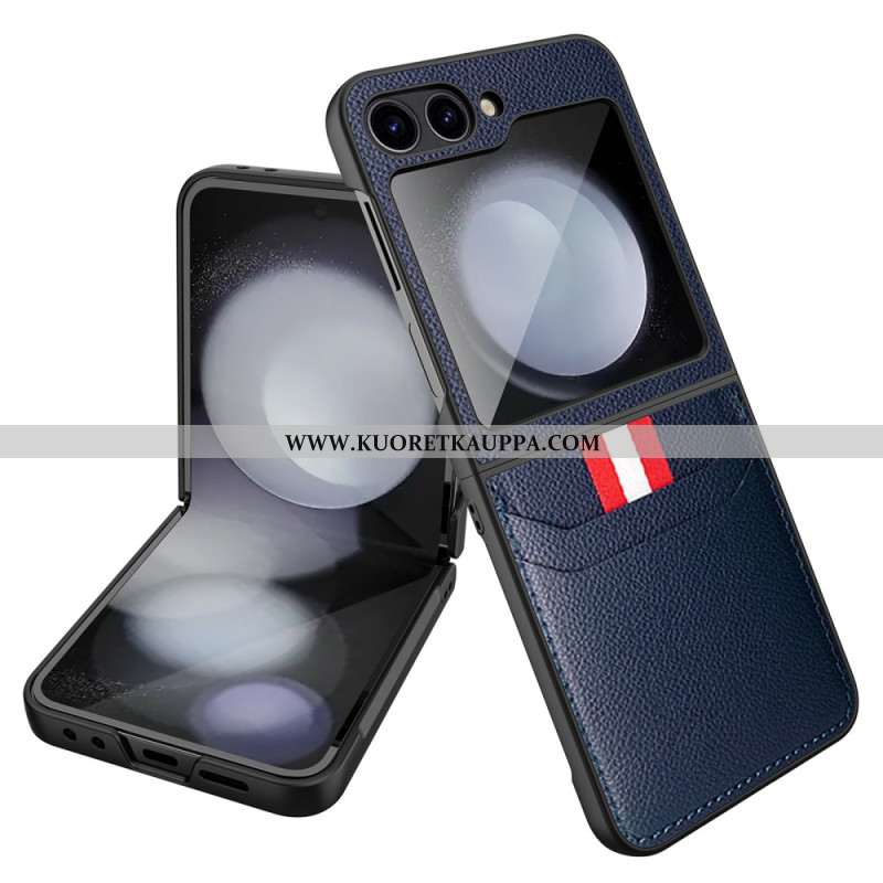 Kuori Samsung Galaxy Z Flip 7 Fe Litsitekstuurikorttikotelo Suojakuori