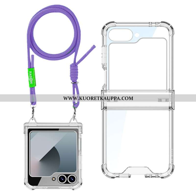 Kuori Samsung Galaxy Z Flip 7 Fe Läpinäkyvä Suojakuori