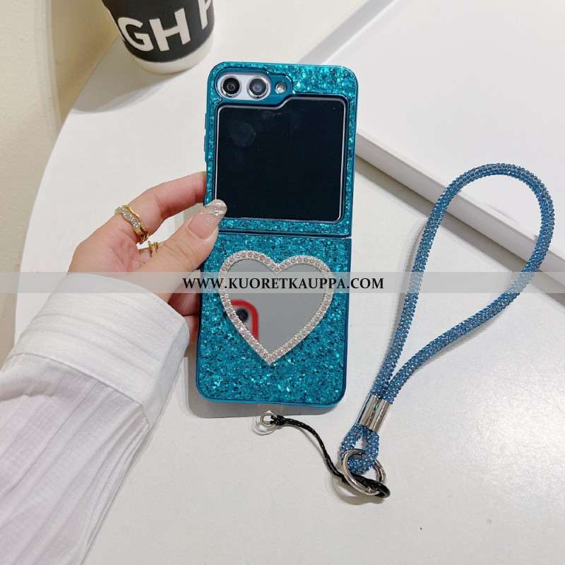 Kuori Samsung Galaxy Z Flip 7 Fe Peili Ja Hihna