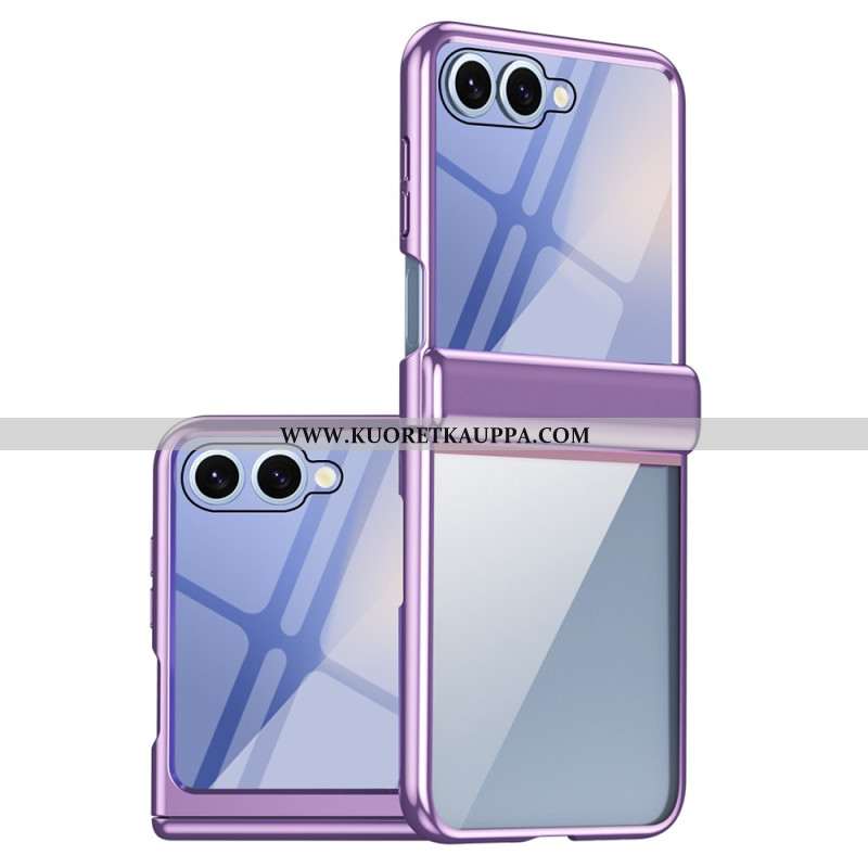 Kuori Samsung Galaxy Z Flip 7 Metalliefektinen Saranasuoja Suojakuori