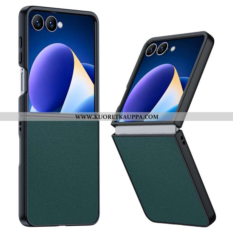 Kuori Samsung Galaxy Z Flip 7 Nahkakuvioinen Suojakuori