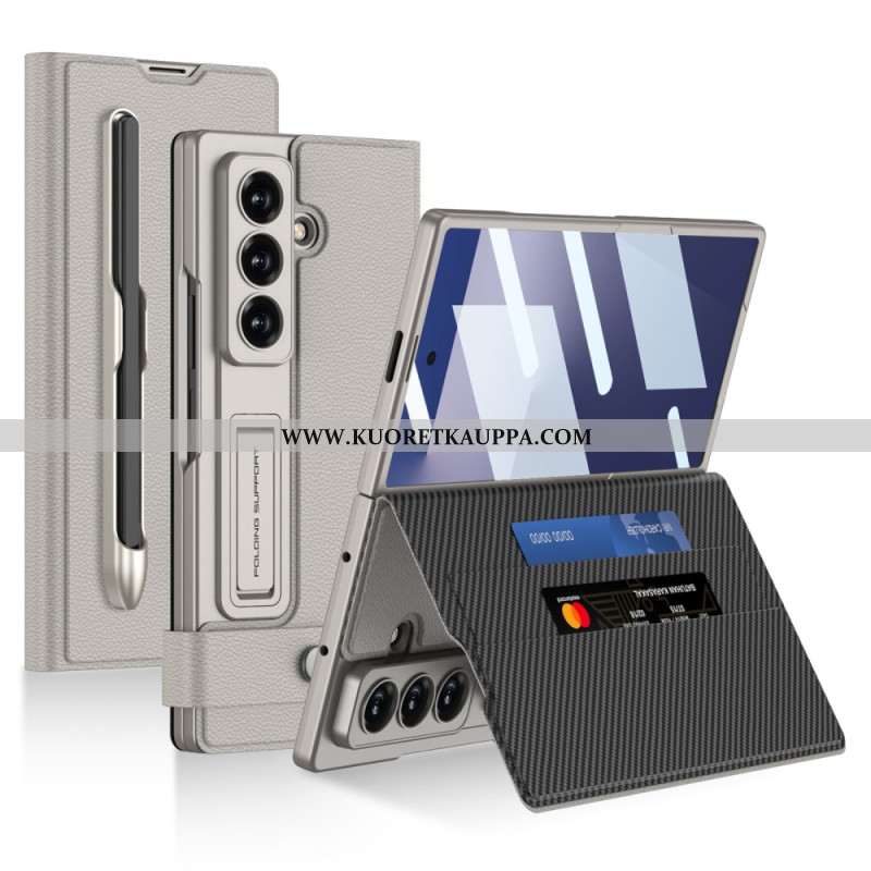 Kuori Samsung Galaxy Z Fold 7 Gkk-näytönsuoja Ja Kynänpidike