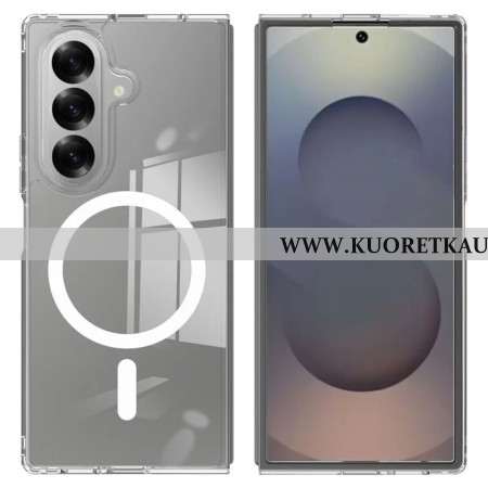 Kuori Samsung Galaxy Z Fold 7 Magsafe-yhteensopiva Läpinäkyvä