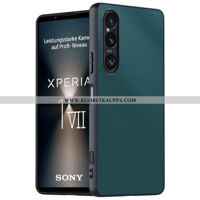 Kuori Sony Xperia 1 Vii Nahkakuvioinen