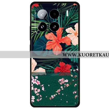 Kuori Xiaomi 15 Kukkakuvio Suojakuori