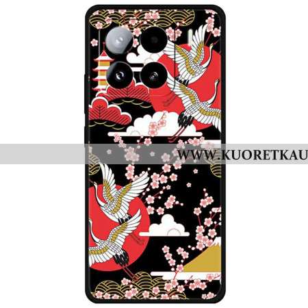 Kuori Xiaomi 15 Pro Neljä Kurkea Lennossa Suojakuori