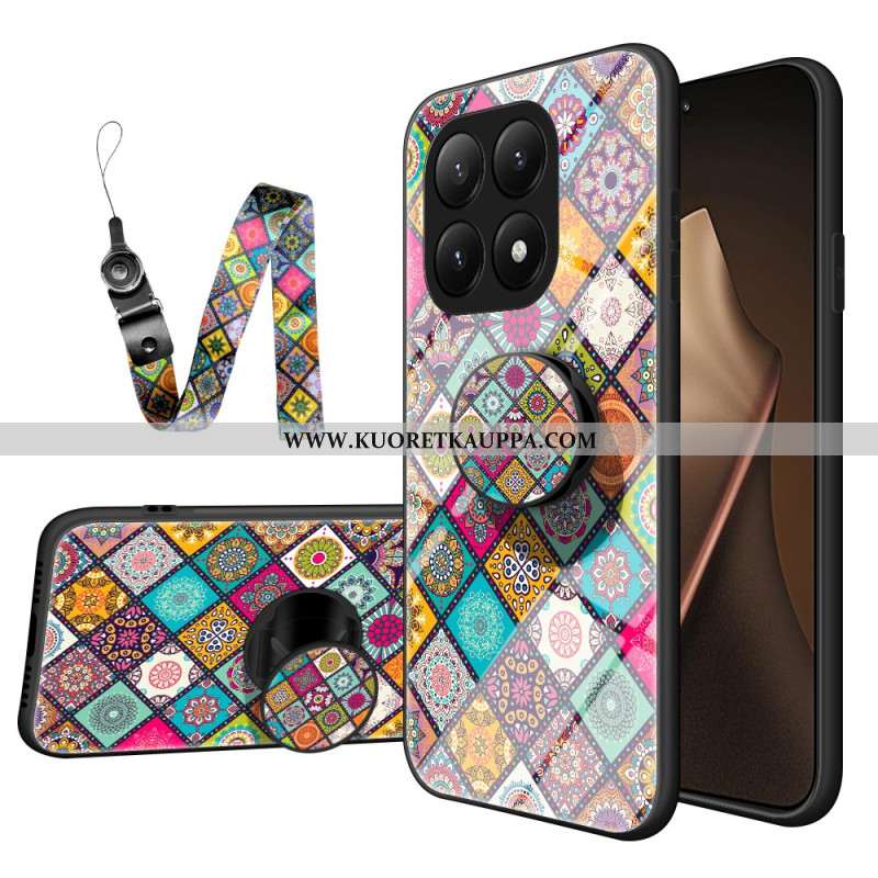 Kuori Xiaomi 15t Pro Tilkkutyötuki Ja Nauha Suojakuori