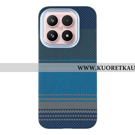 Kuori Xiaomi 17 Liukuvärjätty Metallikehyksellä Linssille - Kelluva Sininen