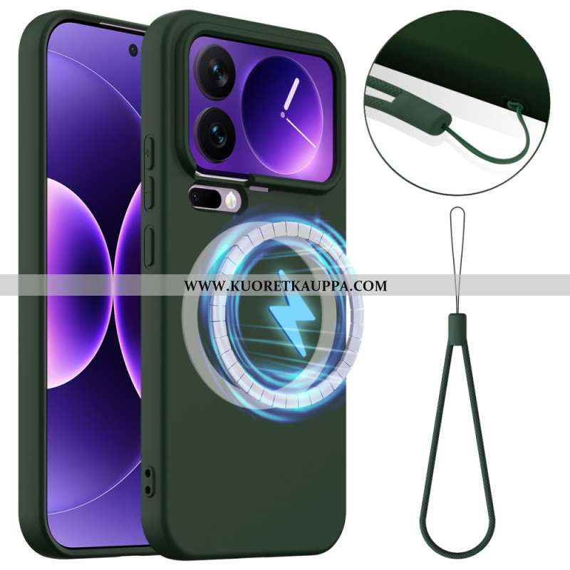 Kuori Xiaomi 17 Pro Max Silikonimagneetti Ja Kaulanauha