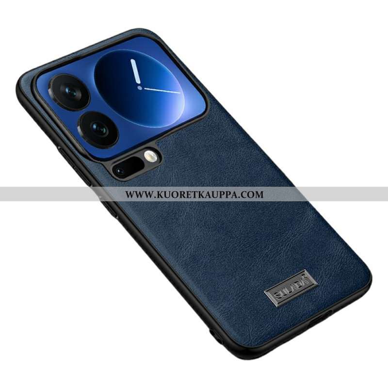 Kuori Xiaomi 17 Pro Nahkakuvioinen Sulada