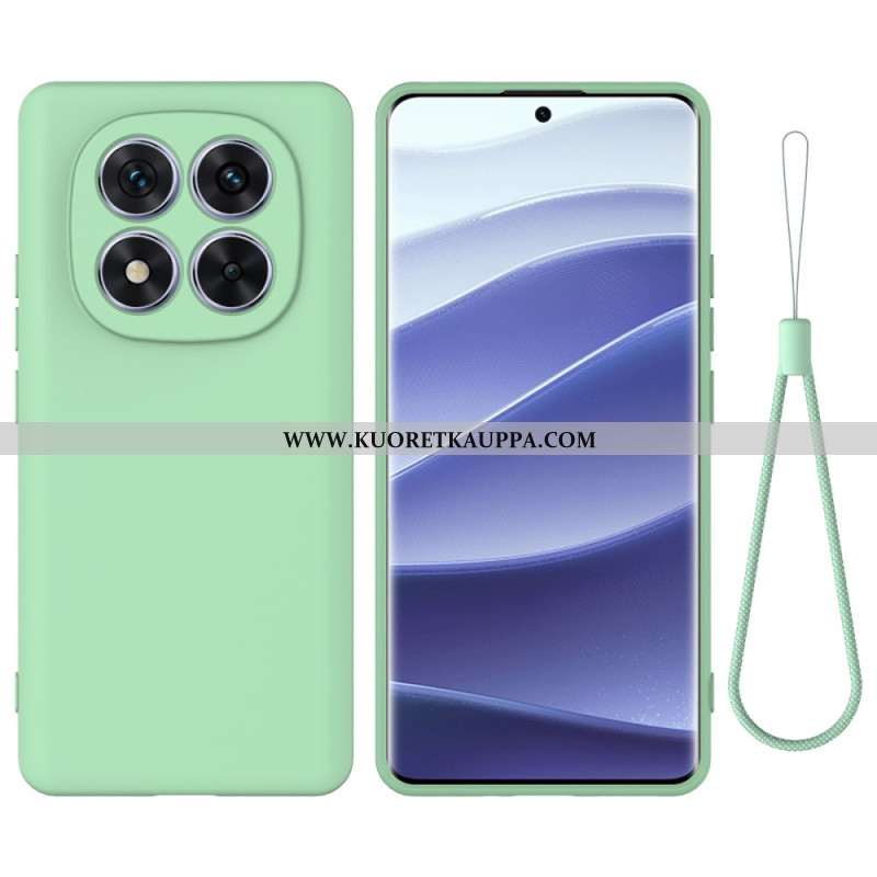 Kuori Xiaomi Redmi Note 14 Pro 5g Nestemäinen Silikoninauhalla Suojakuori