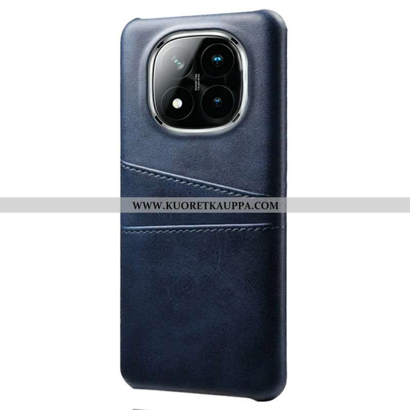 Kuori Xiaomi Redmi Note 14 Pro Plus 5g Nahkaefektikorttikotelo