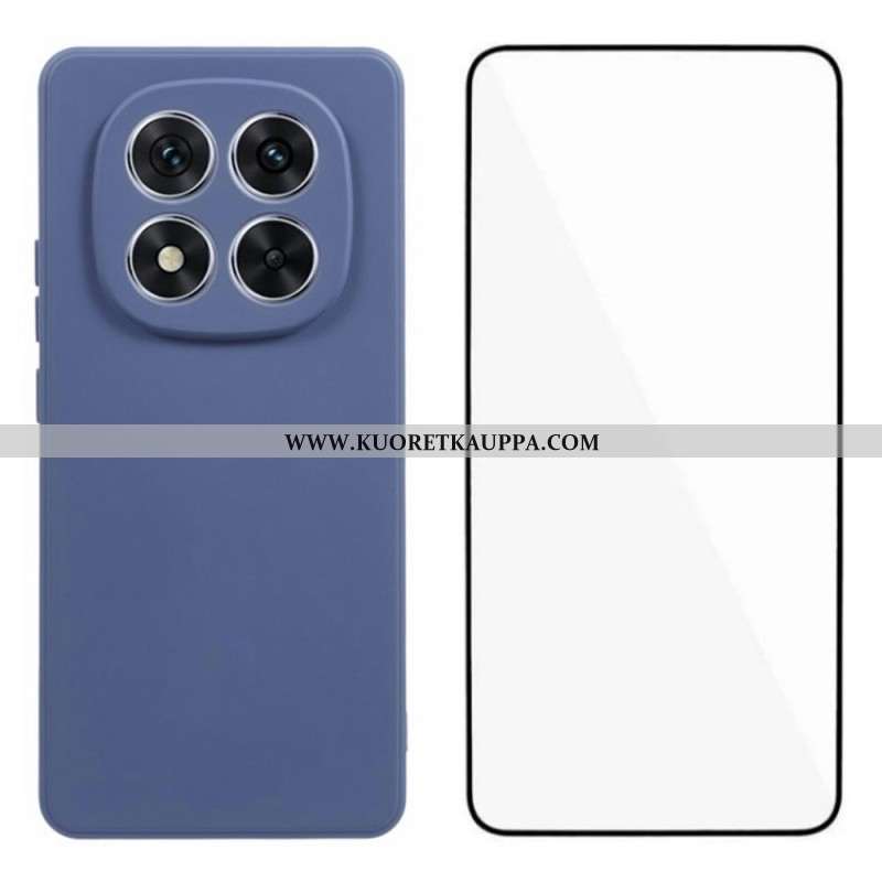 Kuori Xiaomi Redmi Note 14 Pro Plus 5g Silikoni Ja Näytönsuoja Suojakuori