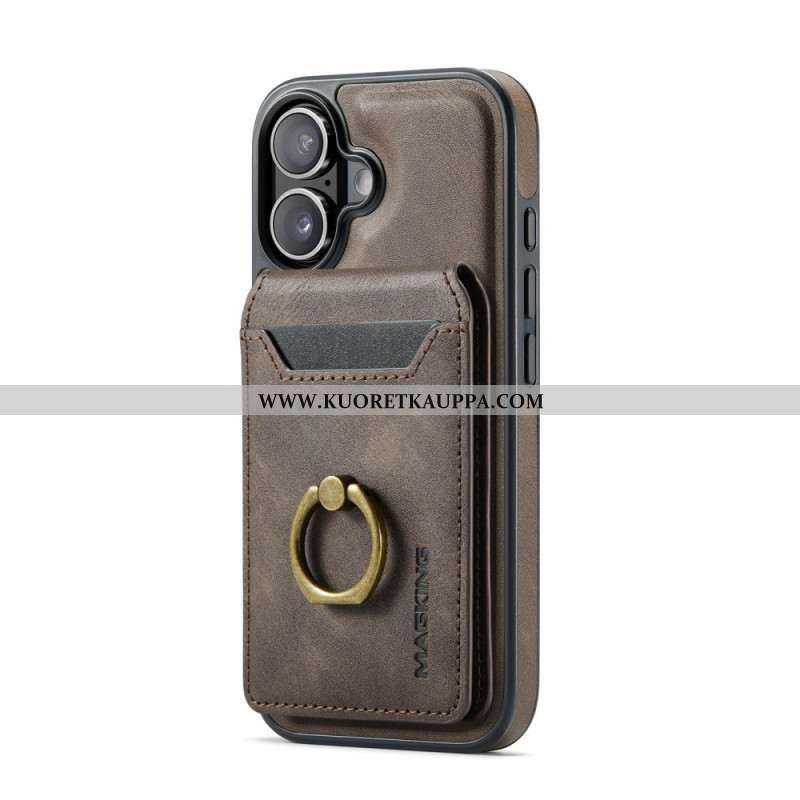 Kuori iPhone 17 Magsafe Rfid-korttipidikkeellä Ja Integroidulla Jalustalla