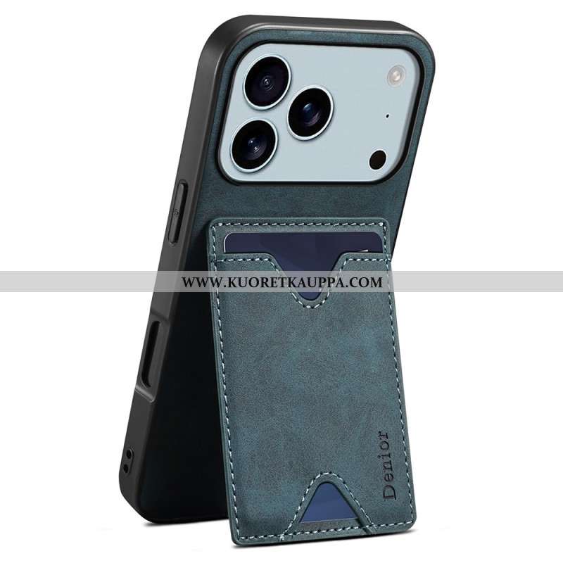 Kuori iPhone 17 Pro Denior-korttikotelo Ja Jalusta
