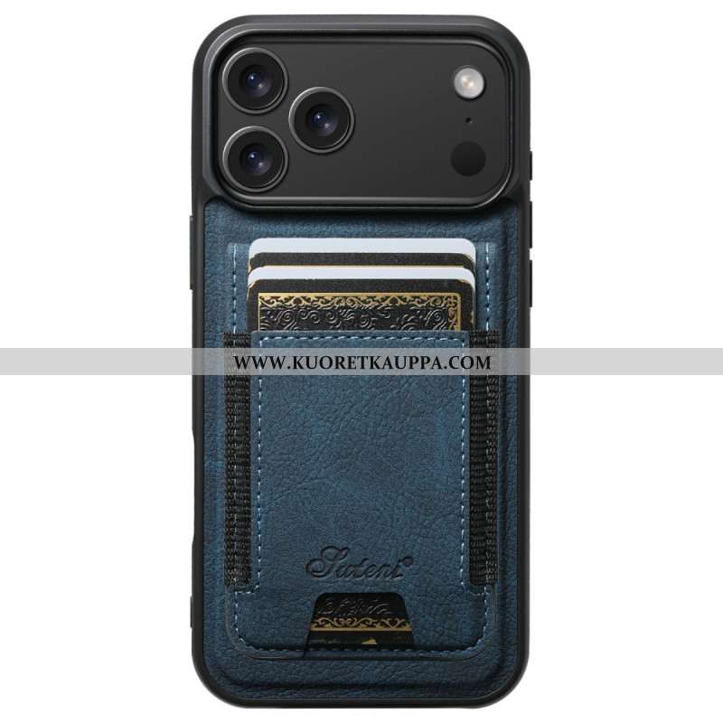 Kuori iPhone 17 Pro Magsafe 2-in-1 Irrotettava Korttikotelo