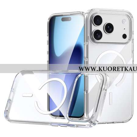 Kuori iPhone 17 Pro Magsafe-yhteensopiva Kirkas