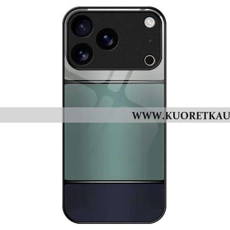 Kuori iPhone 17 Pro Max Kaksisävyinen Karkaistu Lasi