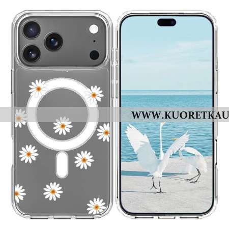 Kuori iPhone 17 Pro Max Magsafe-yhteensopivat Päivänkakkarat