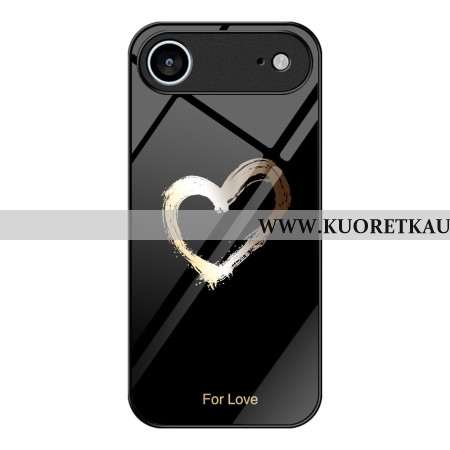 Kuori iPhone Air Rakasta Karkaistua Lasia