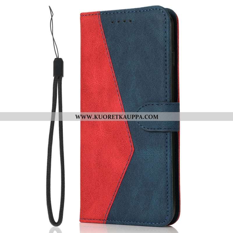 Nahkakotelo Oneplus 15 Kaksivärinen Malli